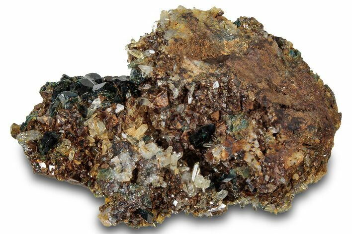 Lazulite Cluster with Siderite and Quartz - Yukon, Canada #314939